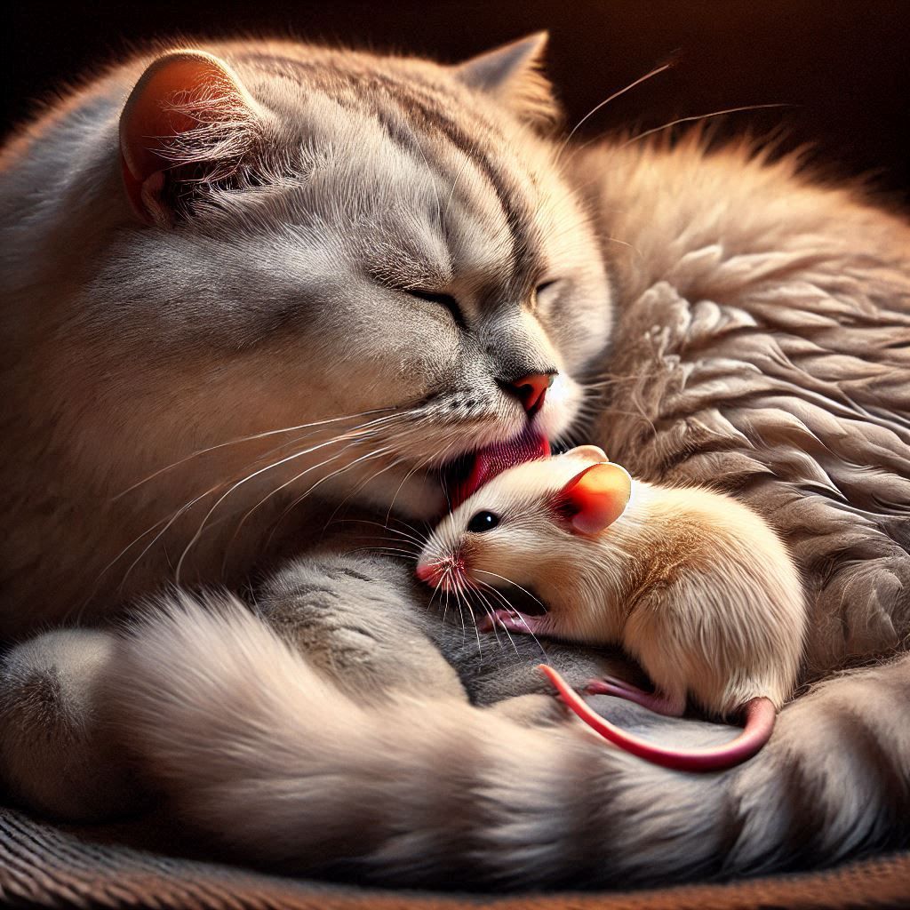 Cat and mouse