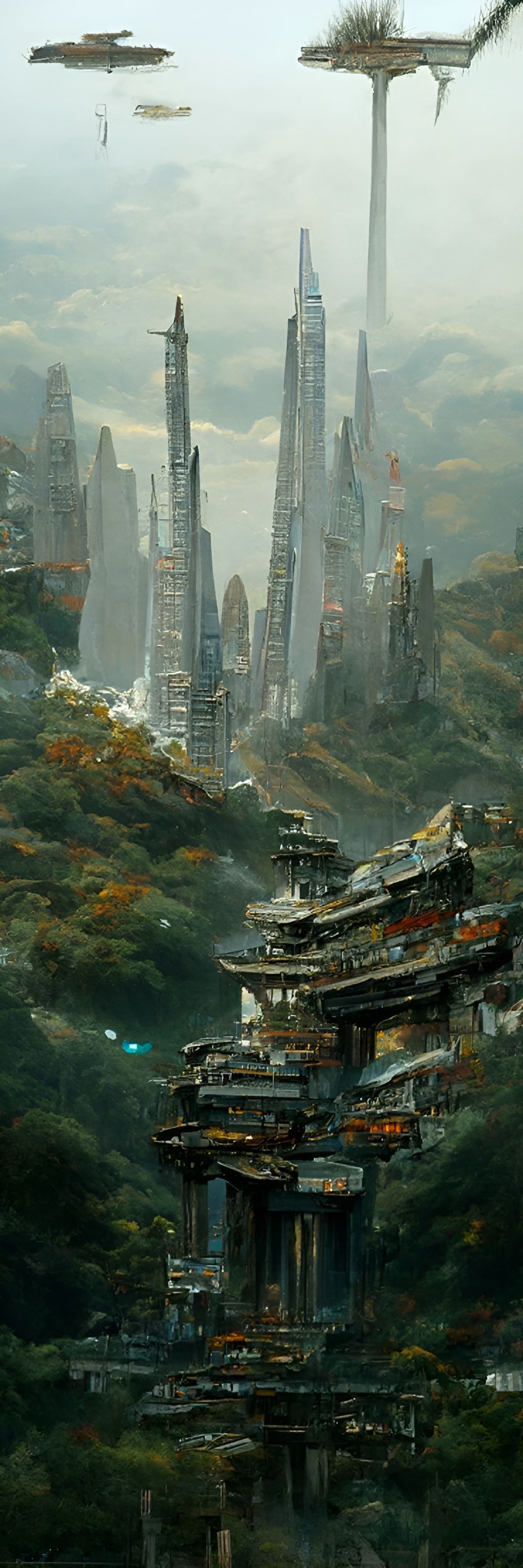 Desolate Civilisation: Grey and Green