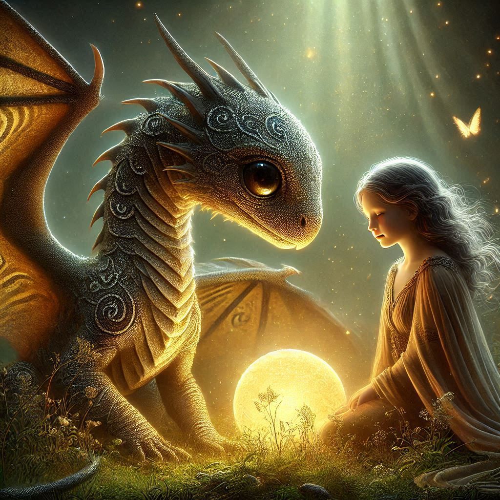 Dragon and it's master