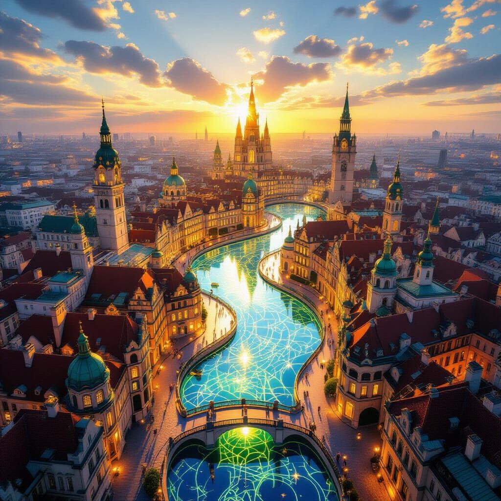 Magic canal  by @DAIV