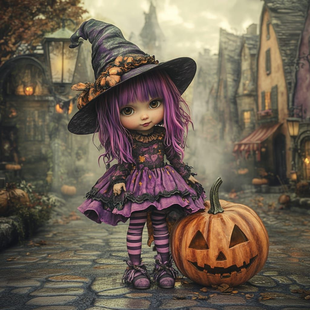 Penelope- Halloween girl