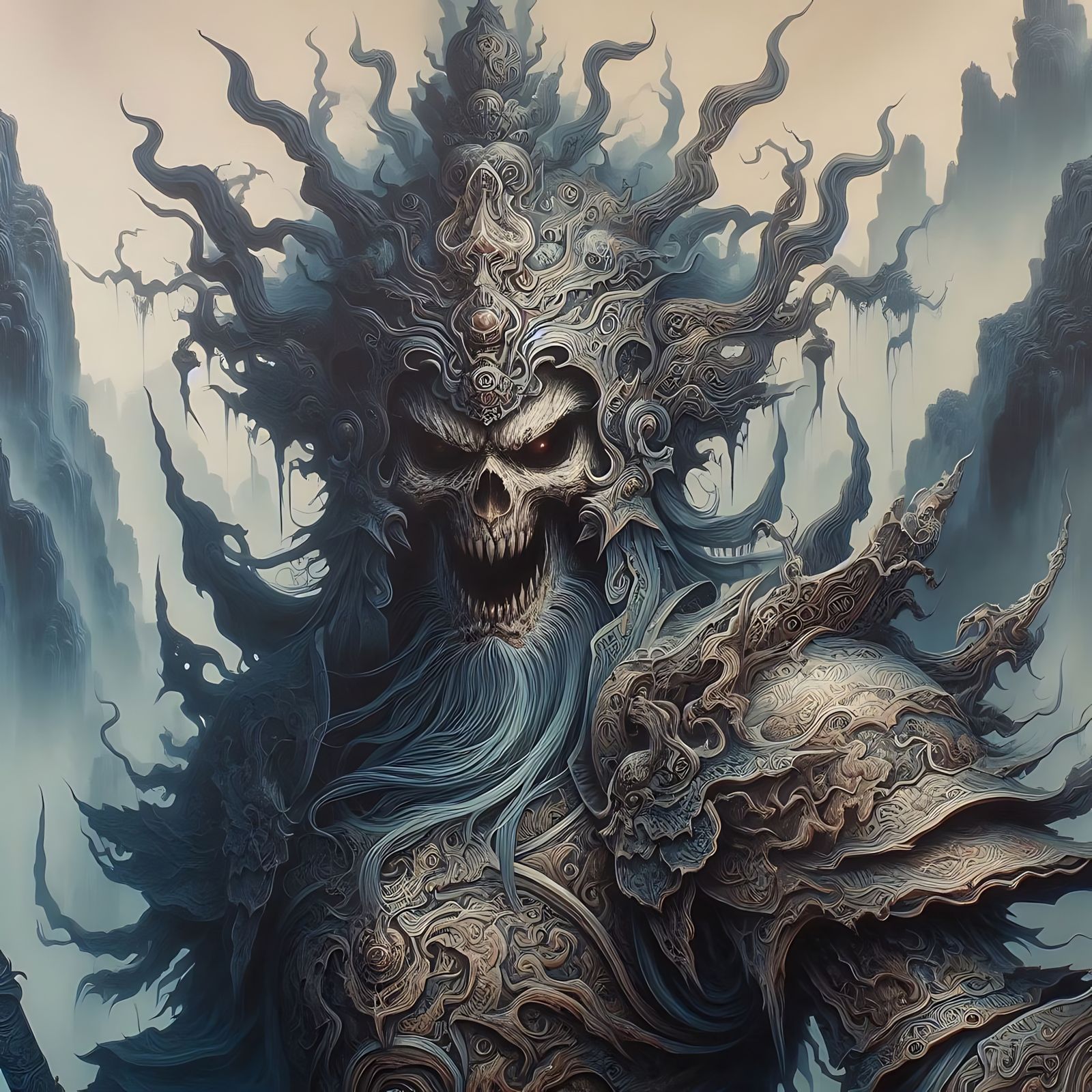 Grotesque Chinese Knight (Uploaded)