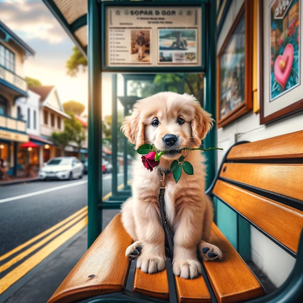 waiting for the bus