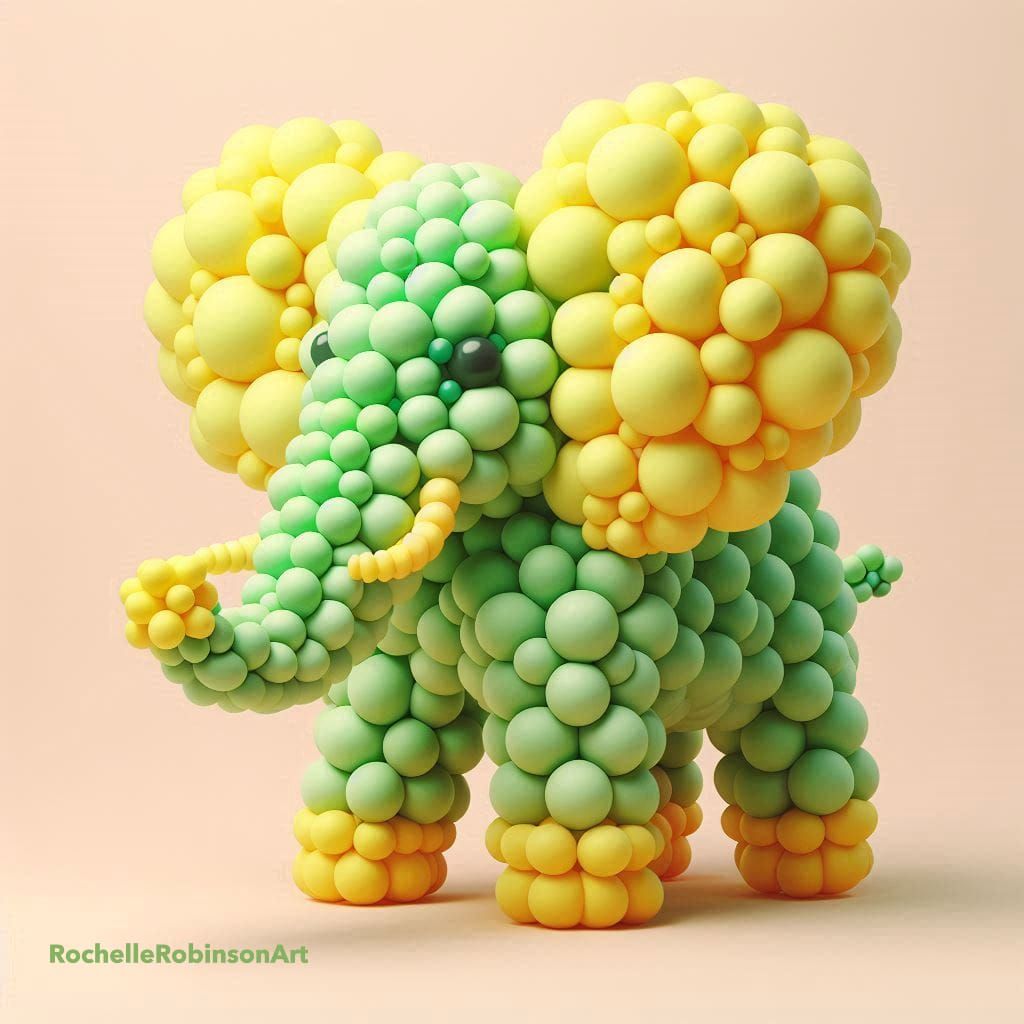 Elephant - Balloon Art