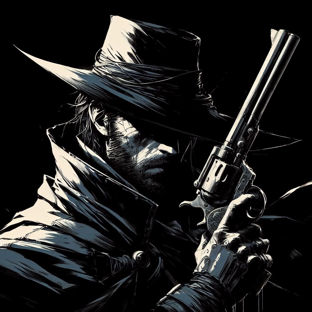 Gunslinger portrait series