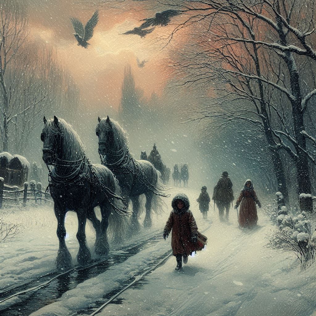 The cold night wind
Brings back the ballad
I had written for...