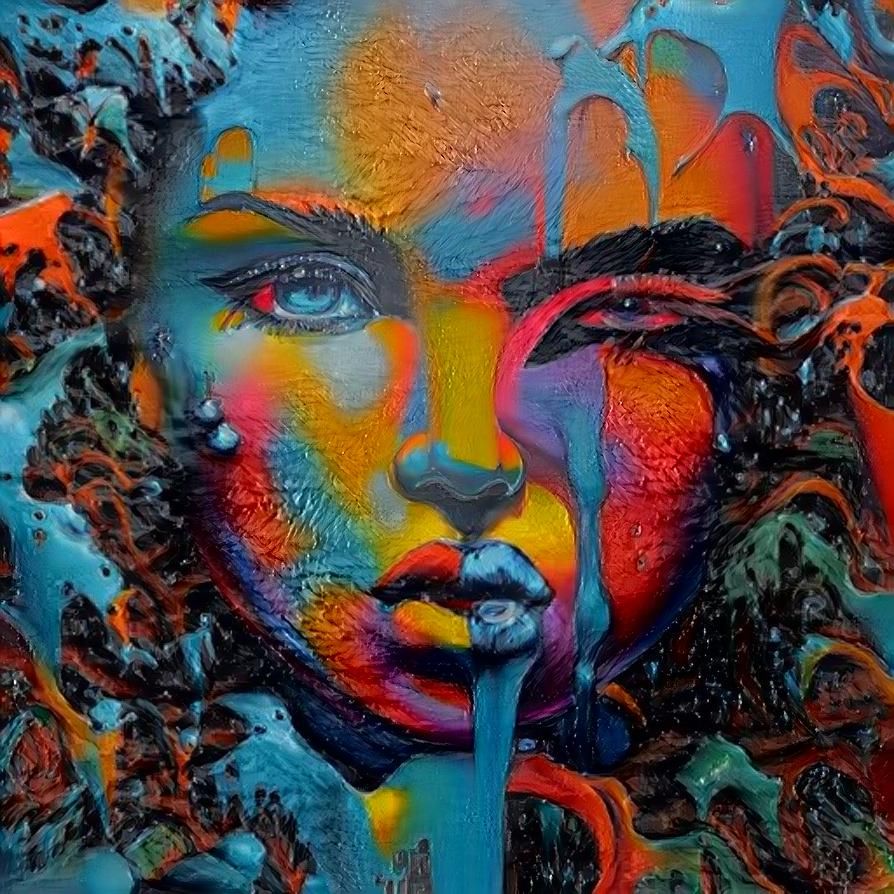 Splashed and Textured