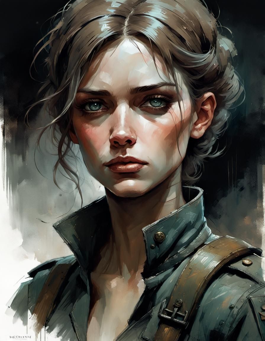 A Woman of War - AI Generated Artwork - NightCafe Creator