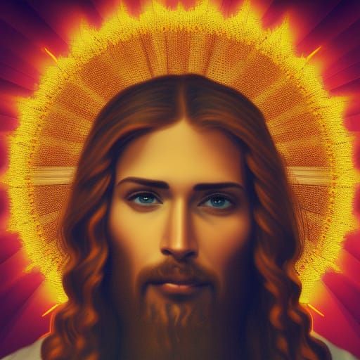 Jesus is the light and the way - AI Generated Artwork - NightCafe Creator