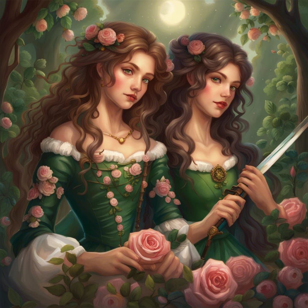 Twins - AI Generated Artwork - NightCafe Creator