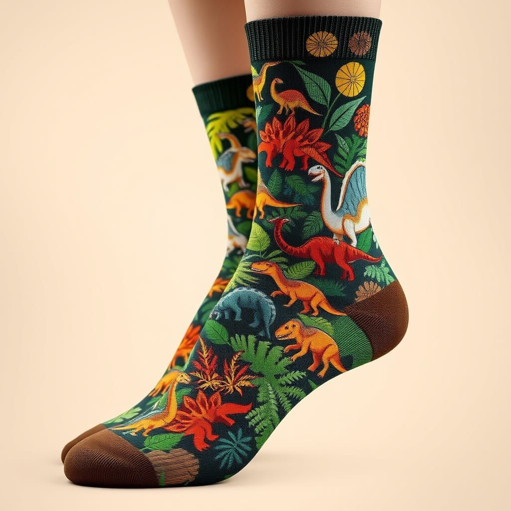 Sock Designs.  by @Cute dog