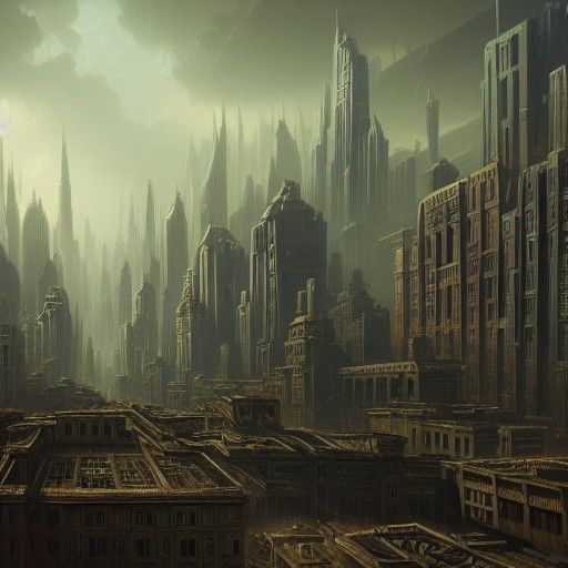 Ancient Metropolis CityScape