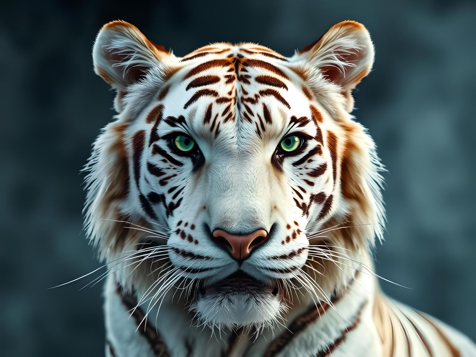 A white tiger   by @WDWParksGal