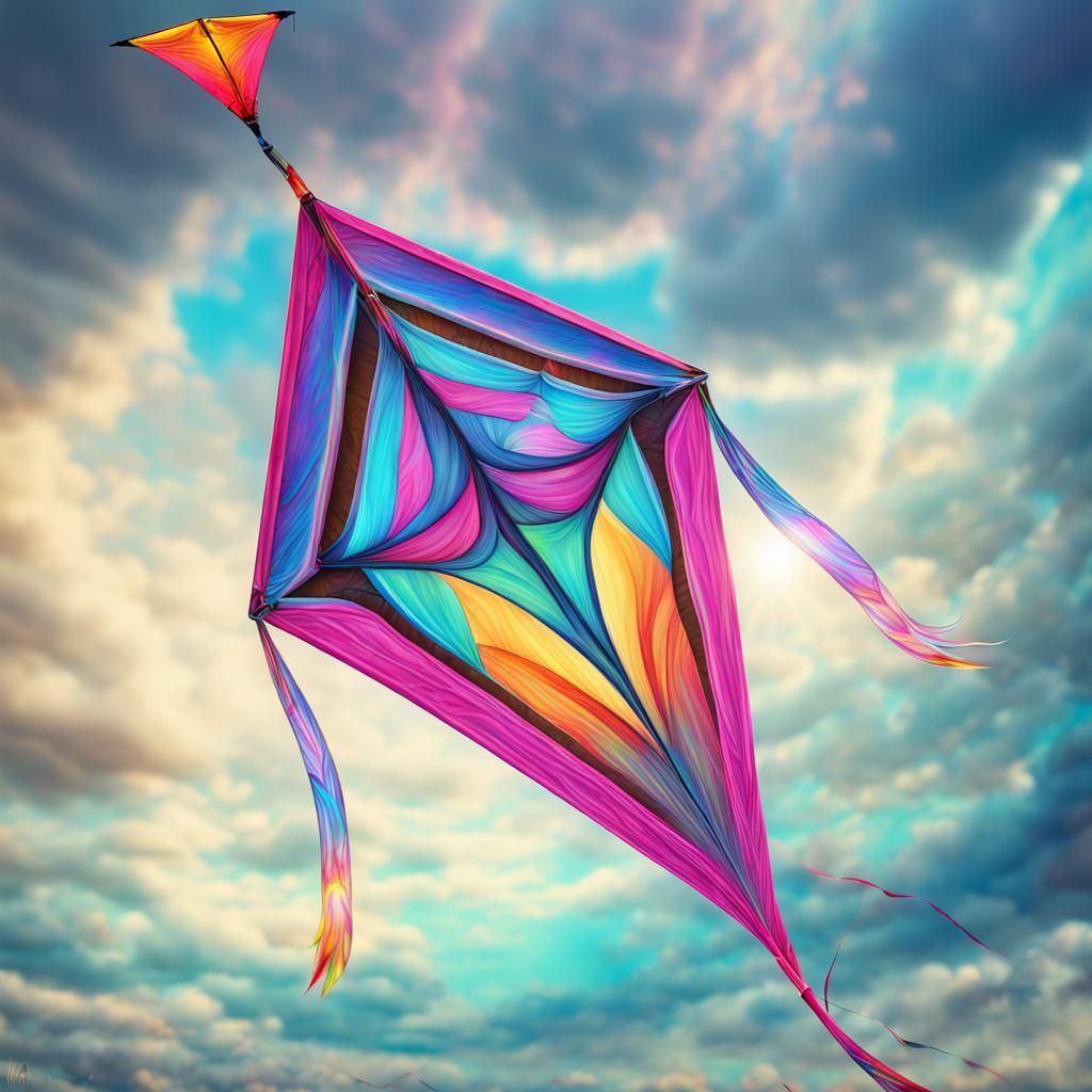 Photo-wallpaper Kite