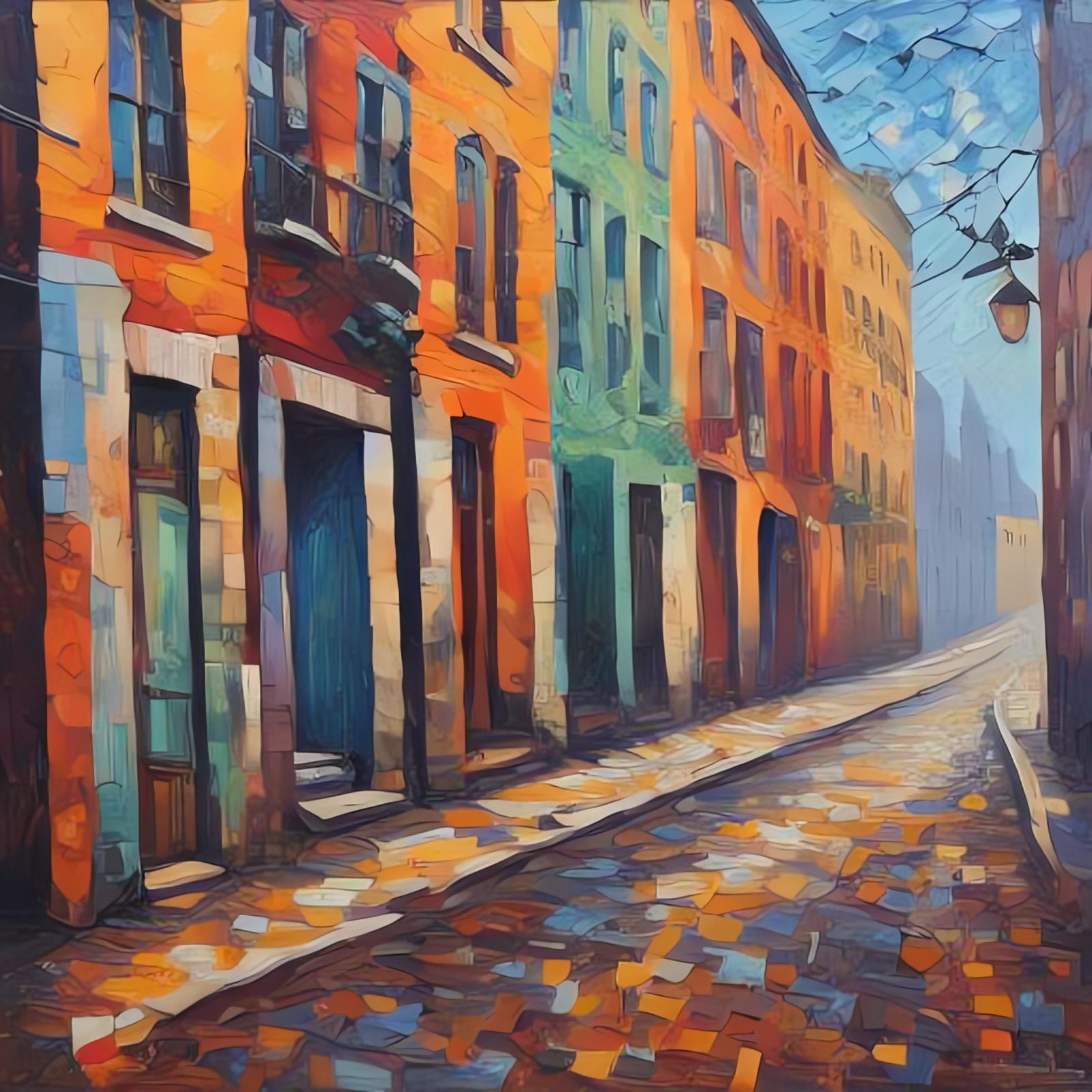 Impressionist Alleys