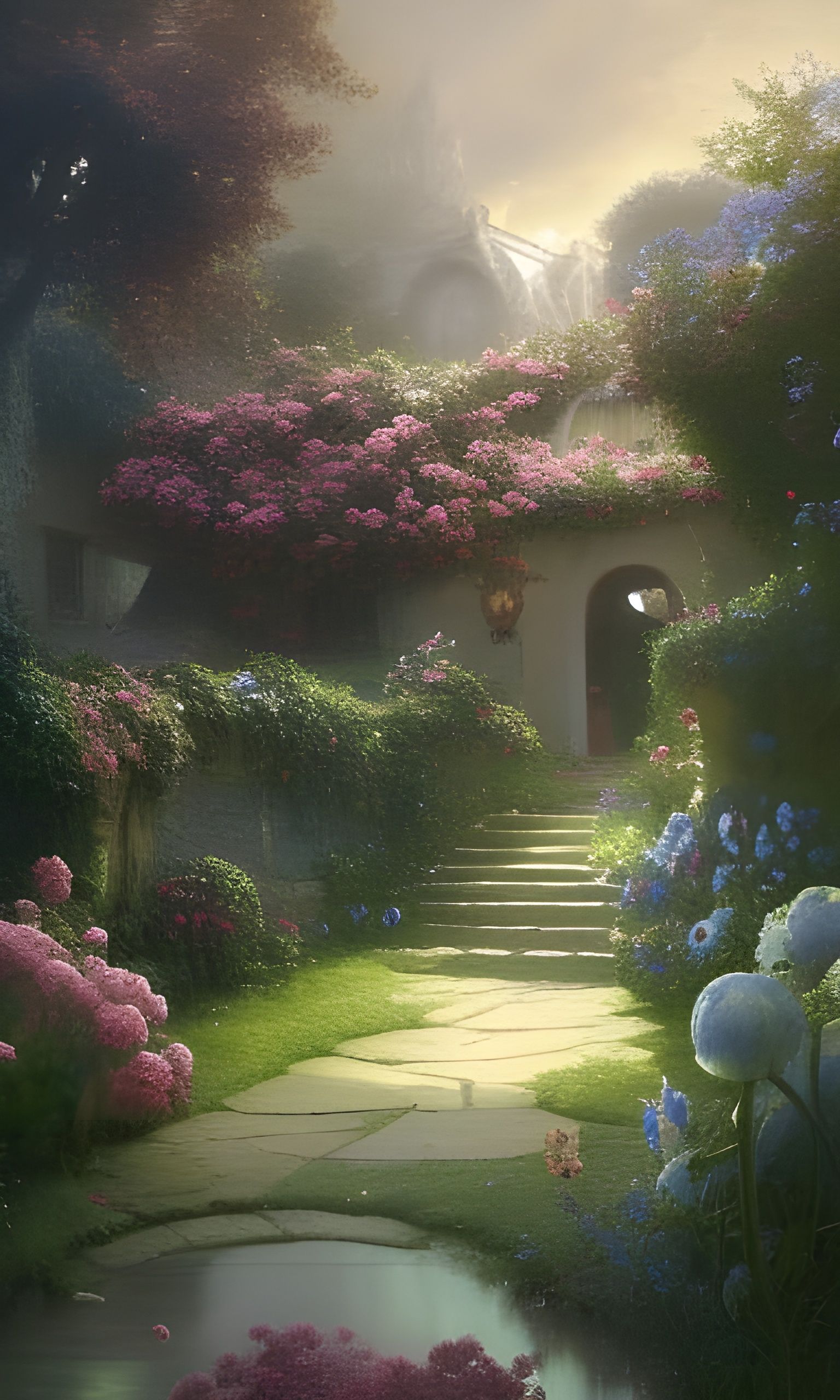 Beautiful morning in My hometown
