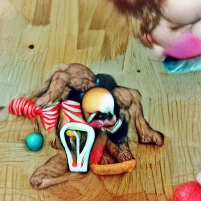 Saturn devouring his toys
