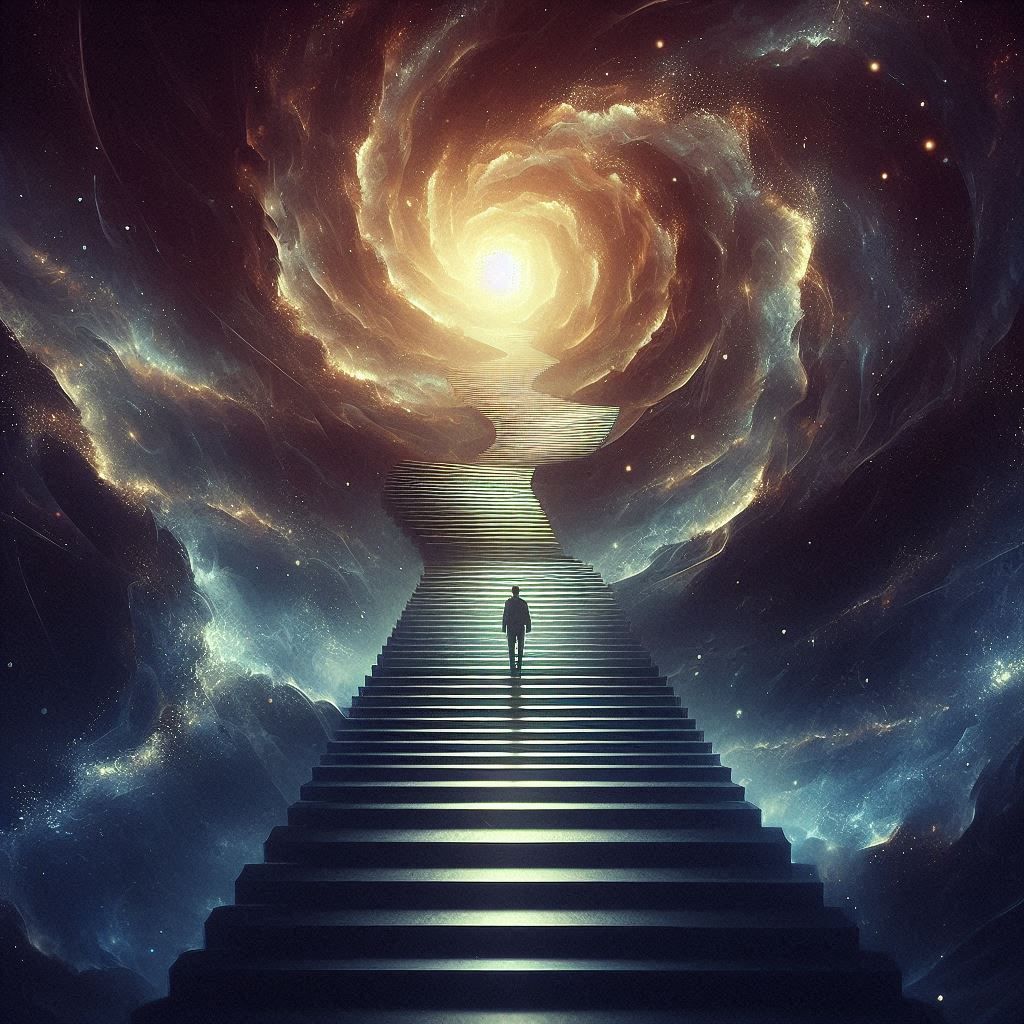 Stairway to another universe