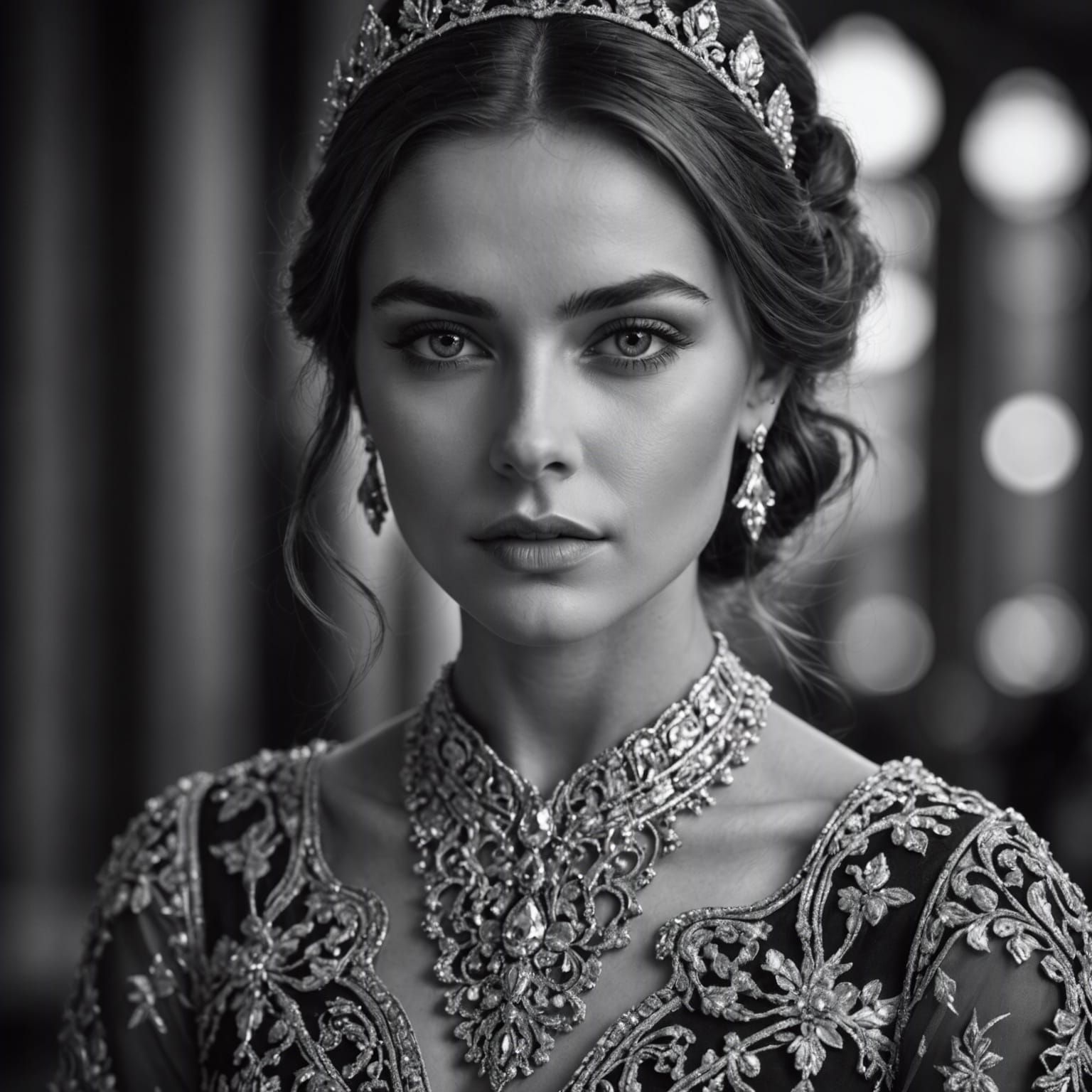 Black & White Portrait  by @Ben
