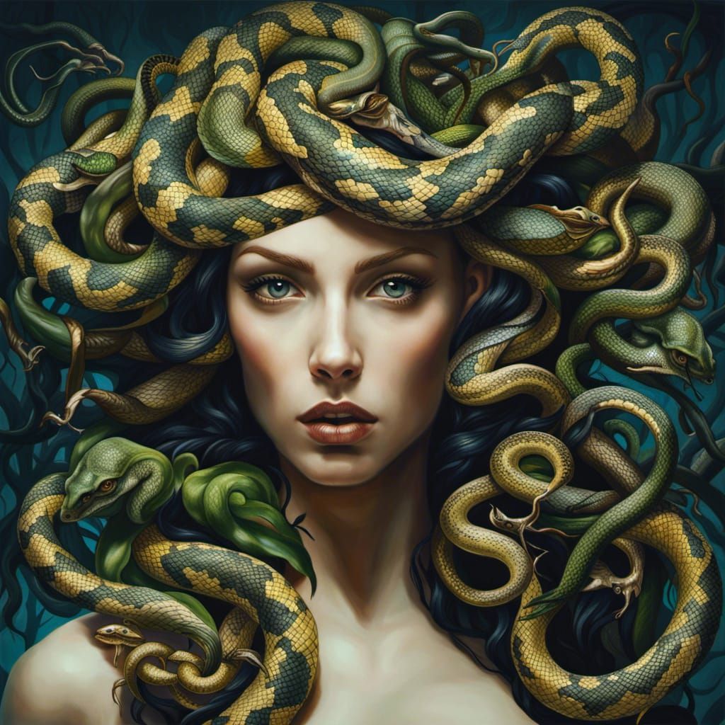 Medusa - AI Generated Artwork - NightCafe Creator