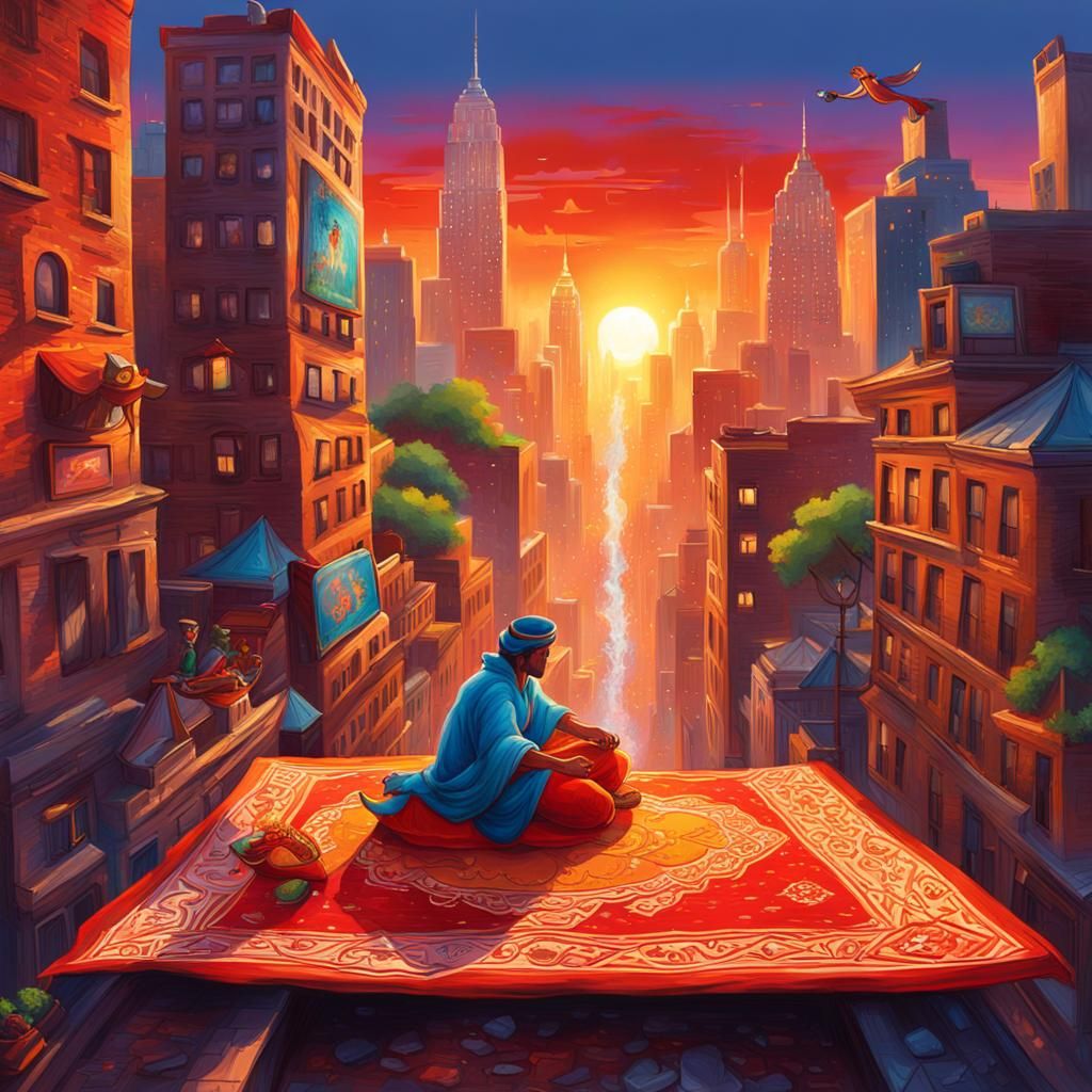 Aladdin in Newyork city