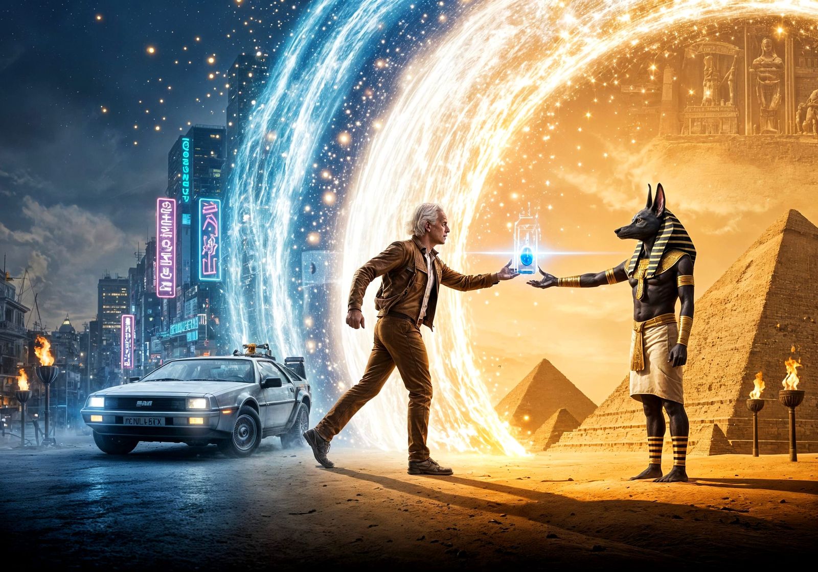 Back to the Future: Mission Egypt   by @Nikko P