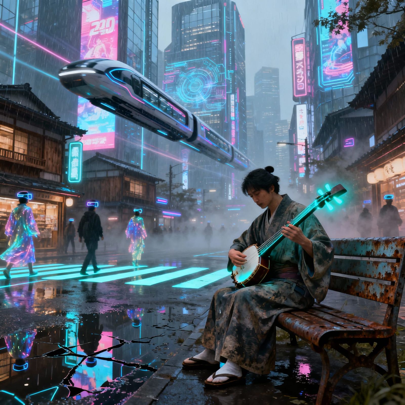 Future Kyoto  by @Musk Kellman
