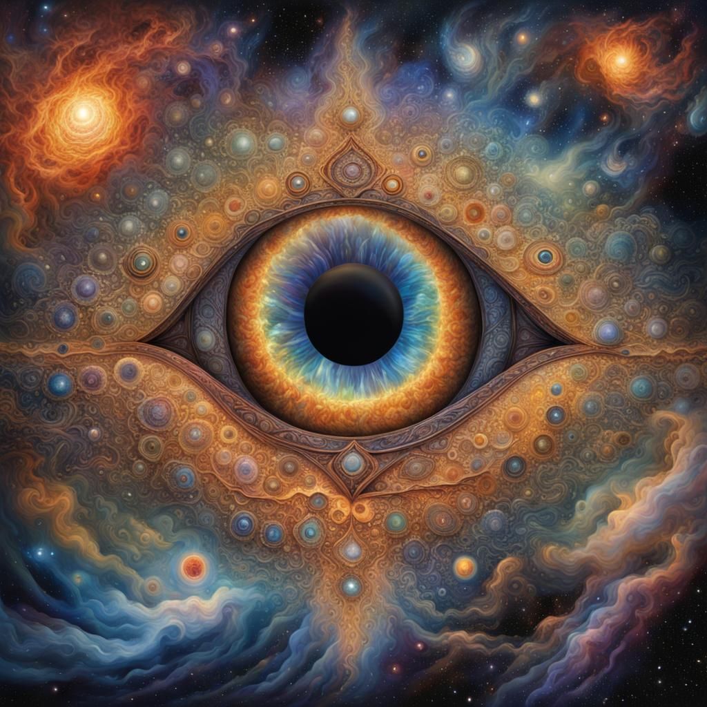 The All Seeing Eye of The Universe - AI Generated Artwork - NightCafe ...