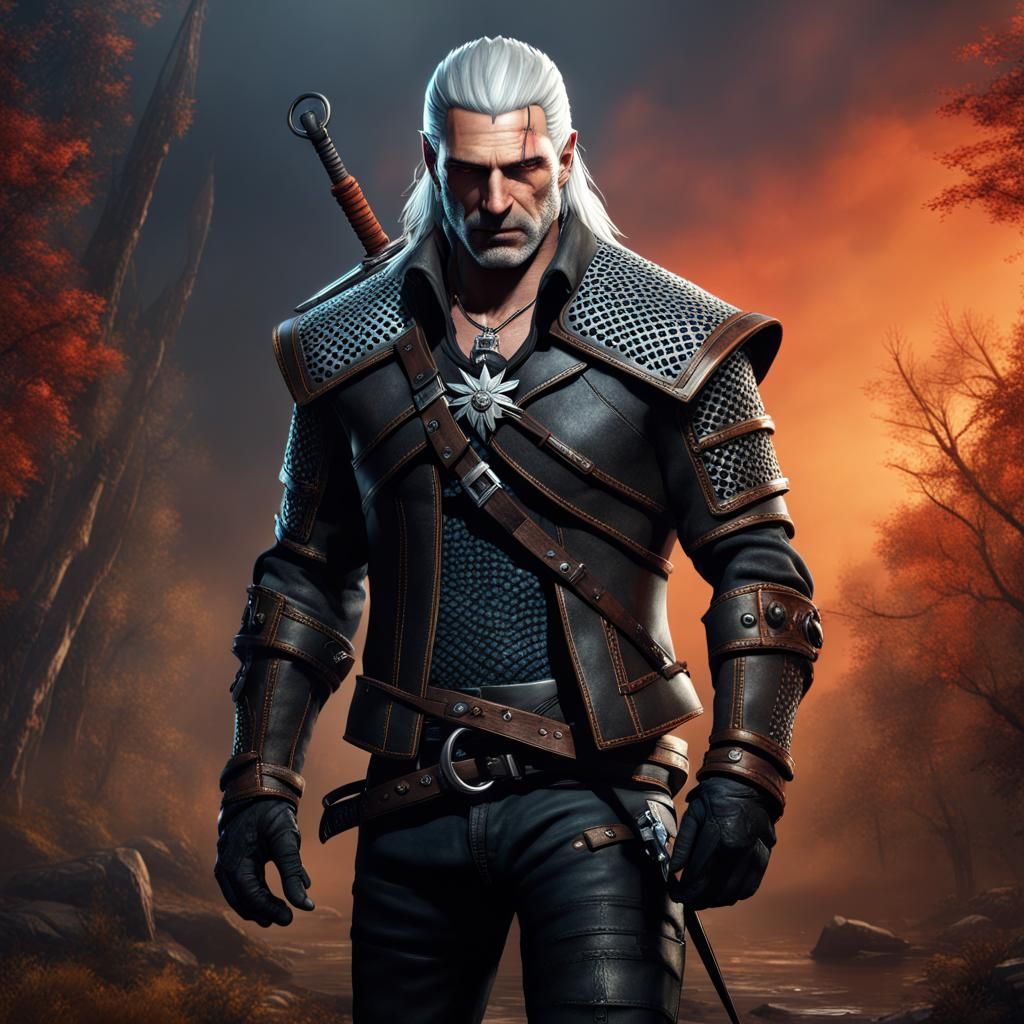 Geralt 2 - AI Generated Artwork - NightCafe Creator