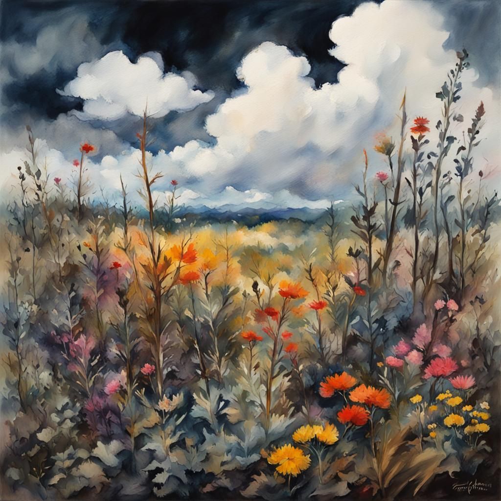 bright flowers