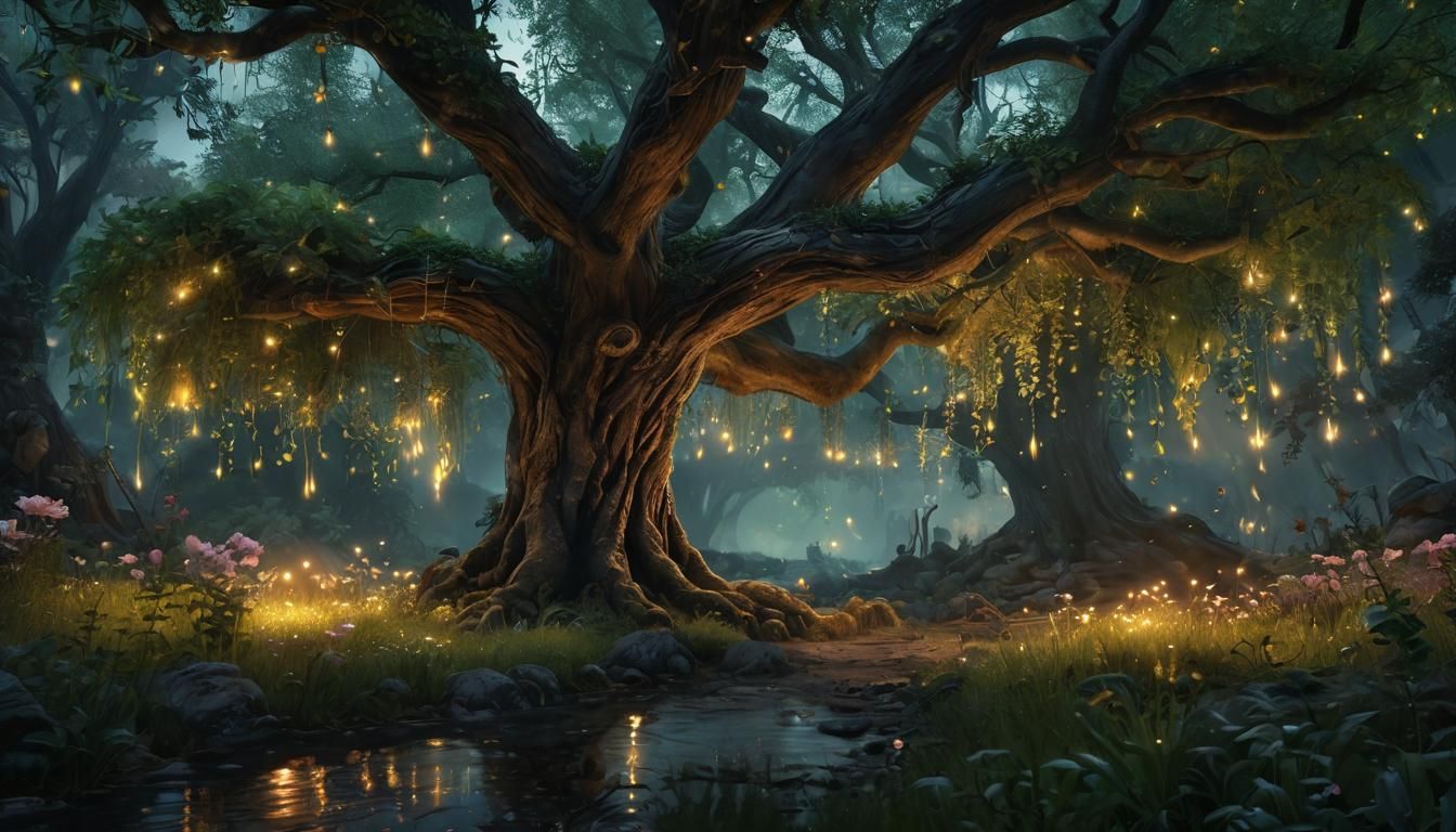 Fireflies And Fairies   by @Doctor Mortose