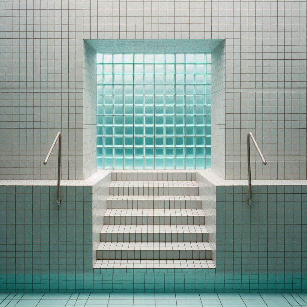Pool Steps to Nowhere