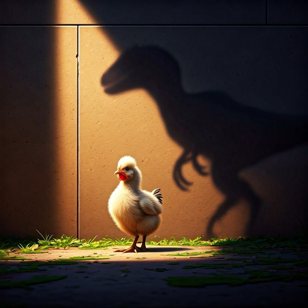 ChickRaptor  by @Dippedut