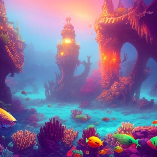 Underwater kingdom  by @undefined