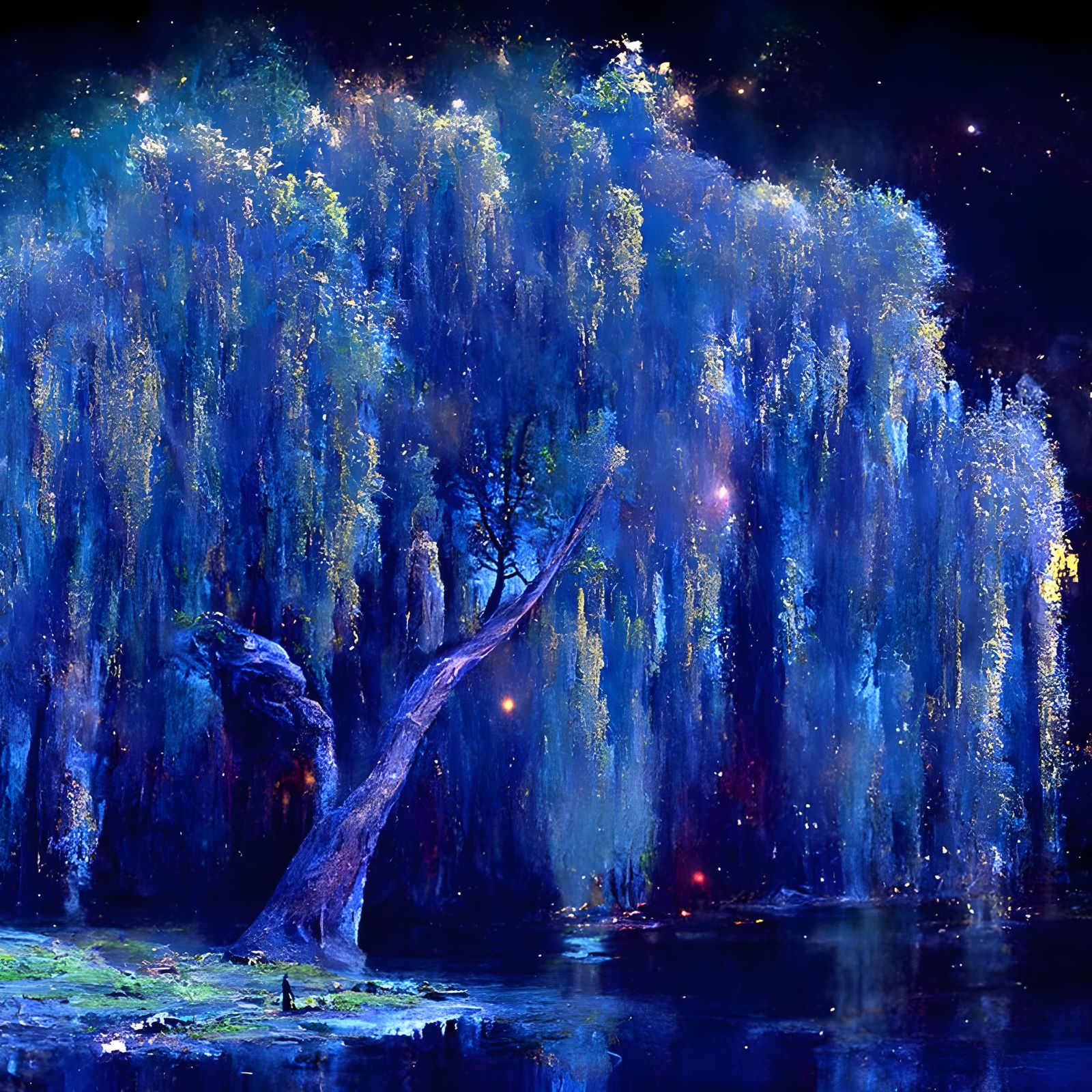 The Willow Tree of Dreams  by @Gyoded