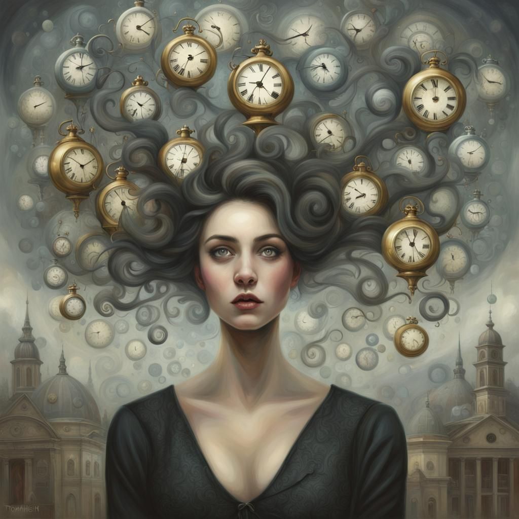 Clouded by Time  by @JollyNewt