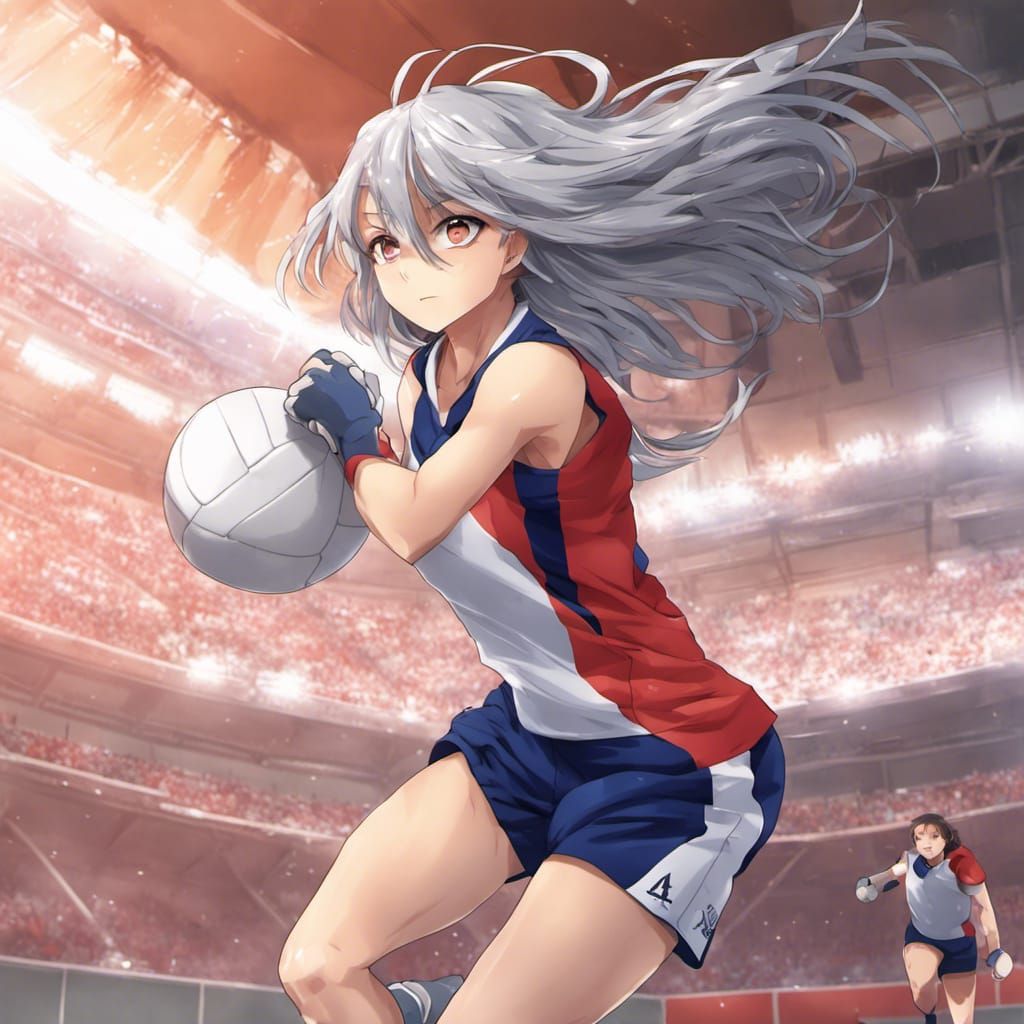 Anime girl athlete - AI Generated Artwork - NightCafe Creator