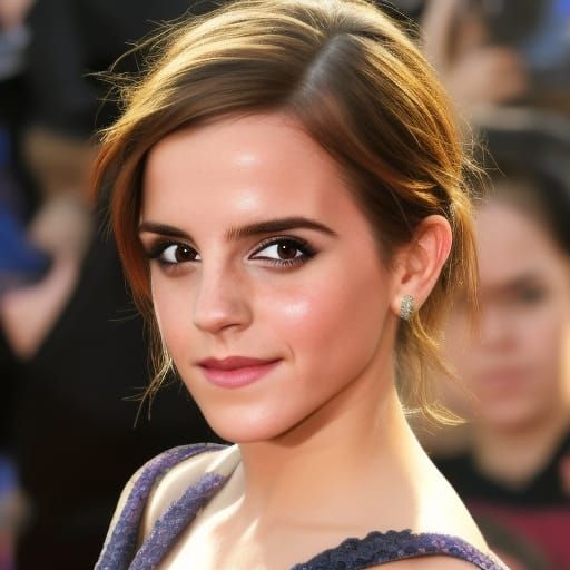 Emma Watson - AI Generated Artwork - NightCafe Creator