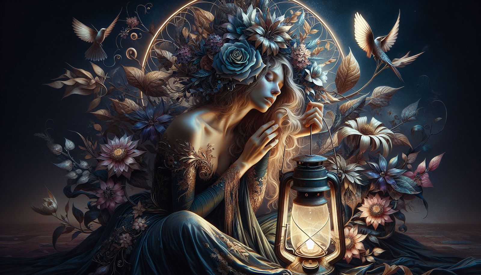 Let me shine my silver light and show you how the flowers bloom in the darkest hour