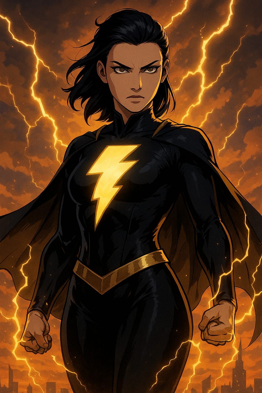What if he was woman? - Tess-Adam Black Adam