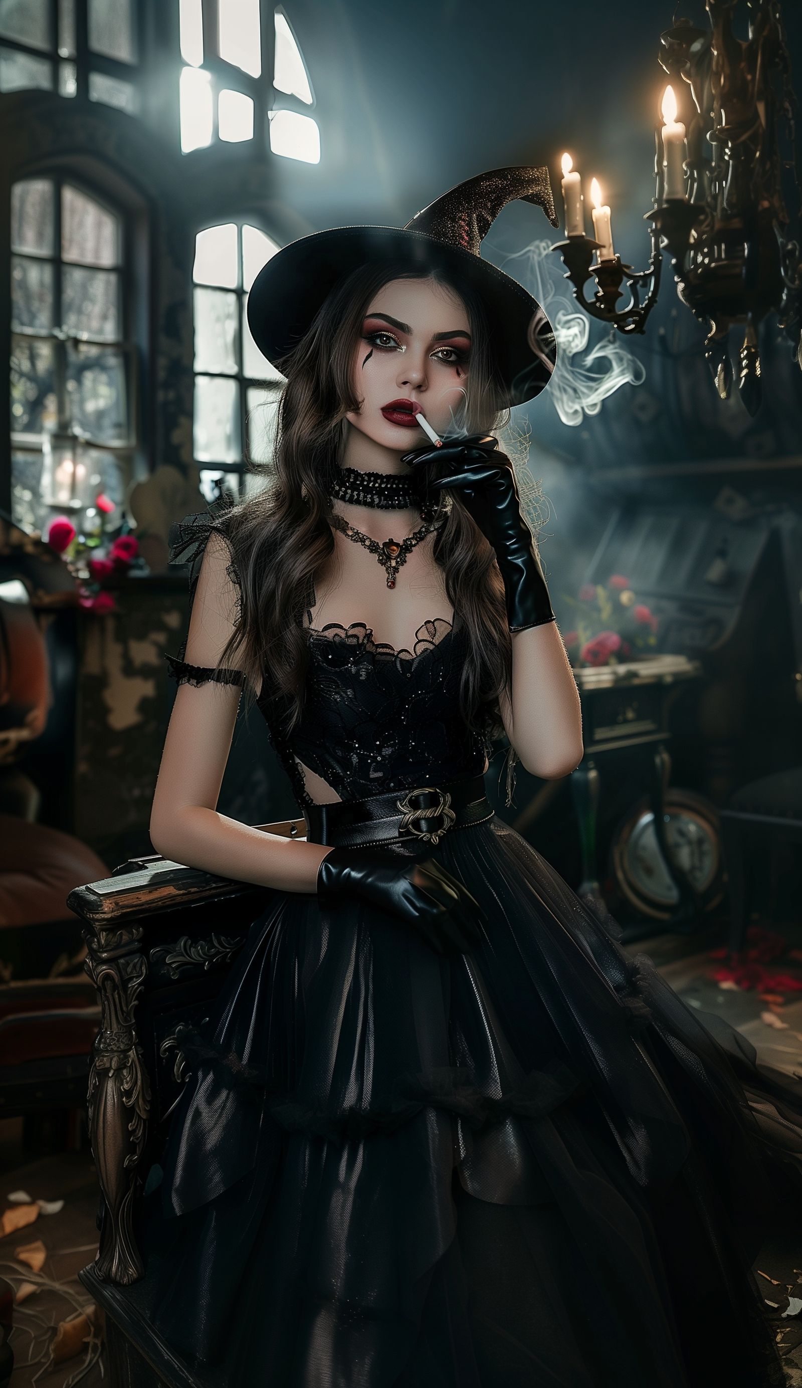 Witch's Cigarette Break