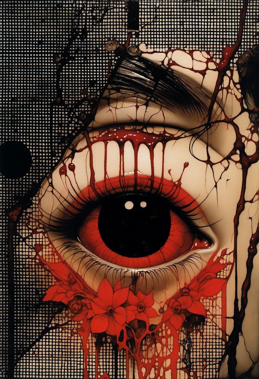 Les Fleurs du Mal: An AI Interpretation