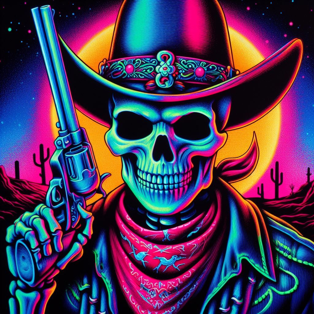Blacklight Cowboy