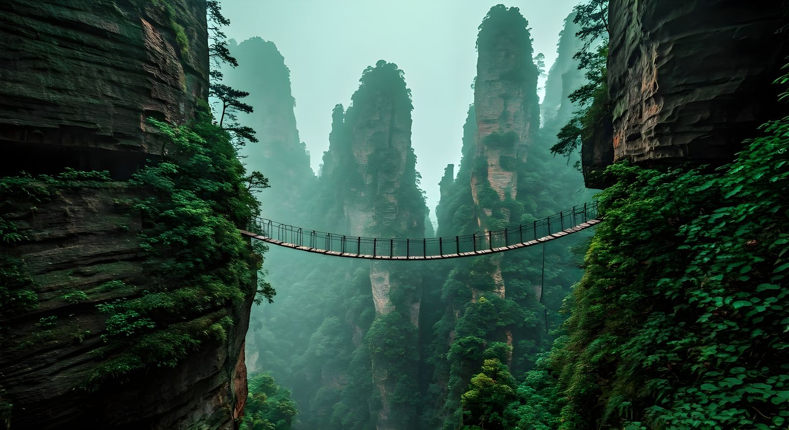 Zhangjiajie National Forest Park  by @reinDank 