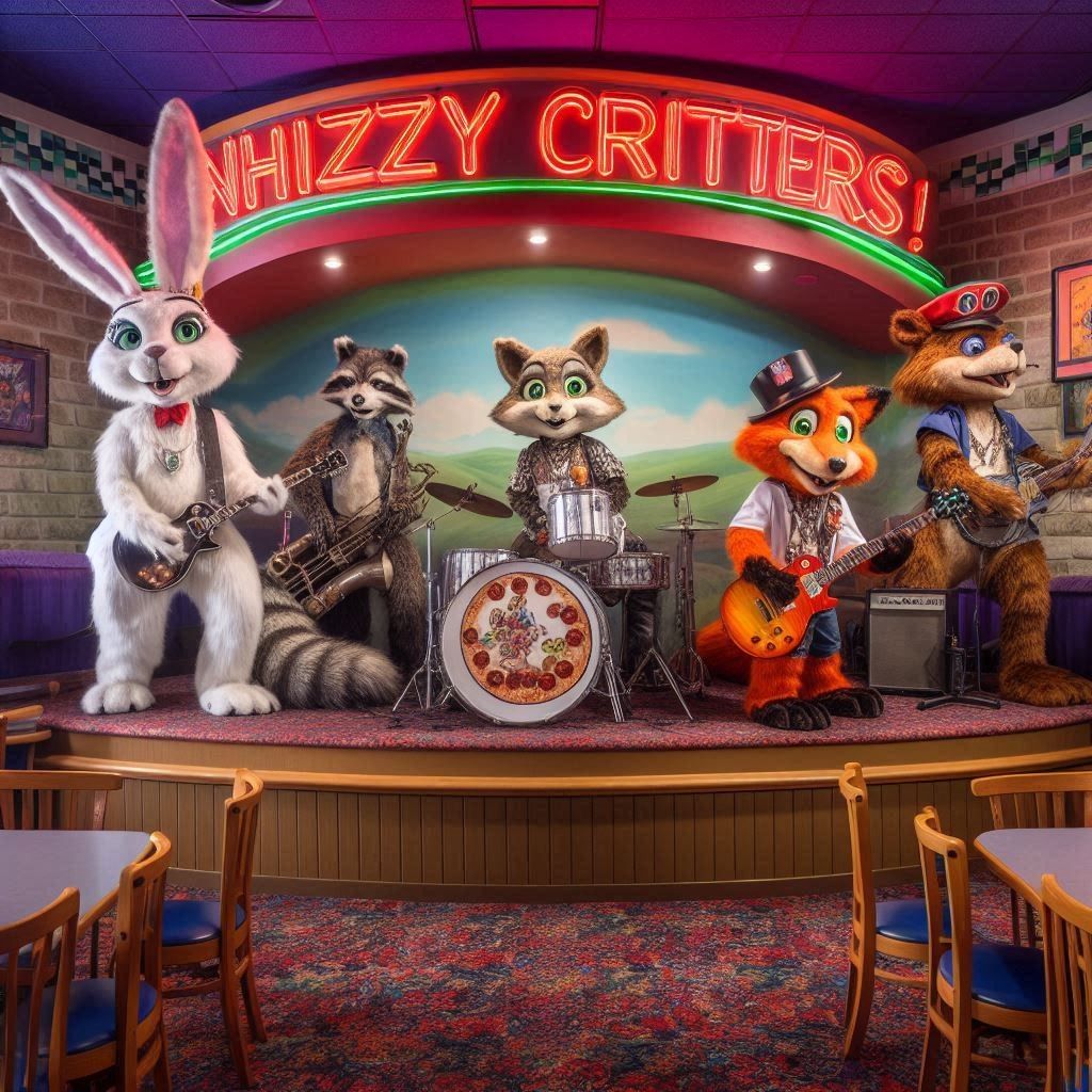 The Whizzy Critters at Pepperoni Junction