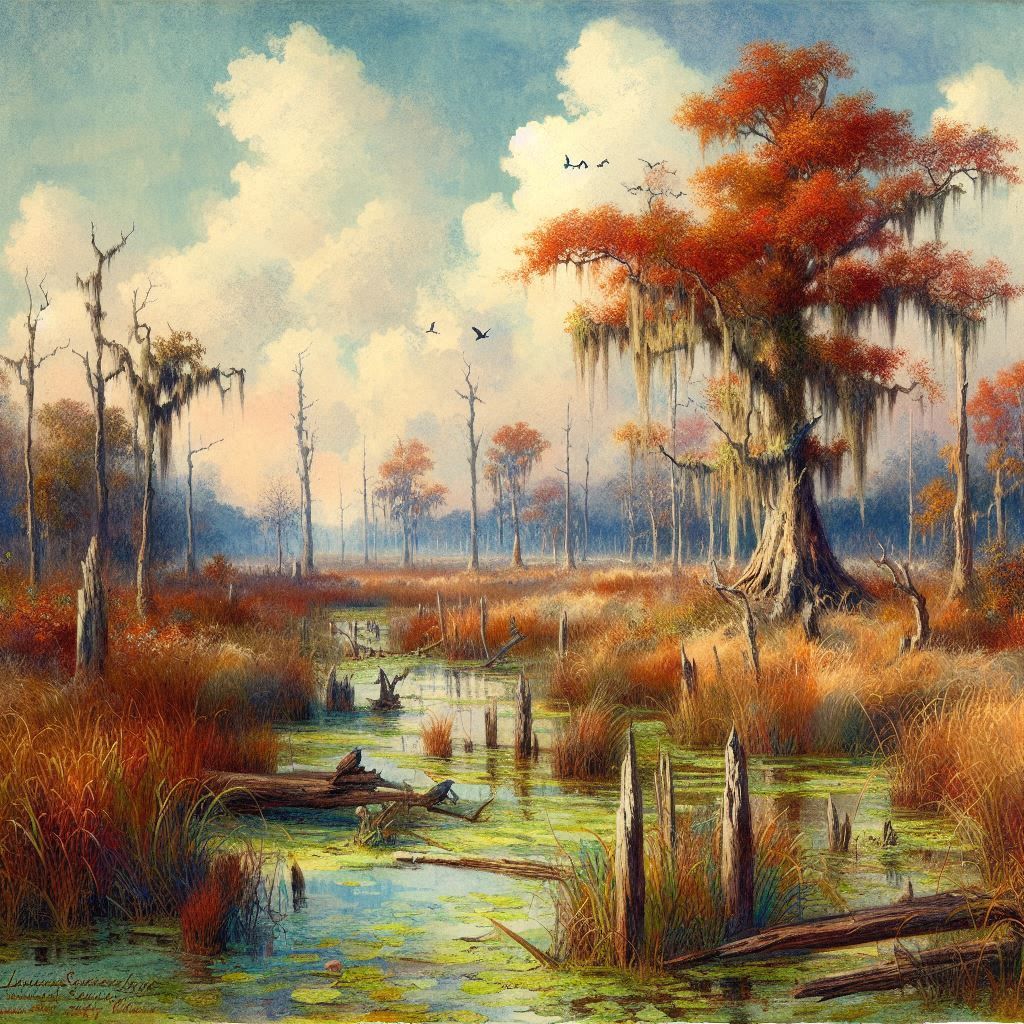 Autumn In The Swamp