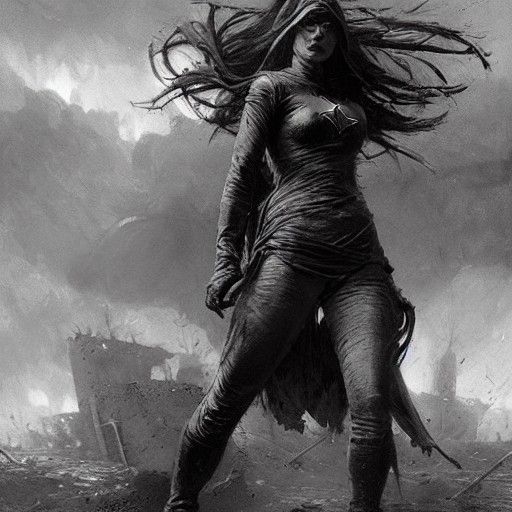 Soviet female superhero