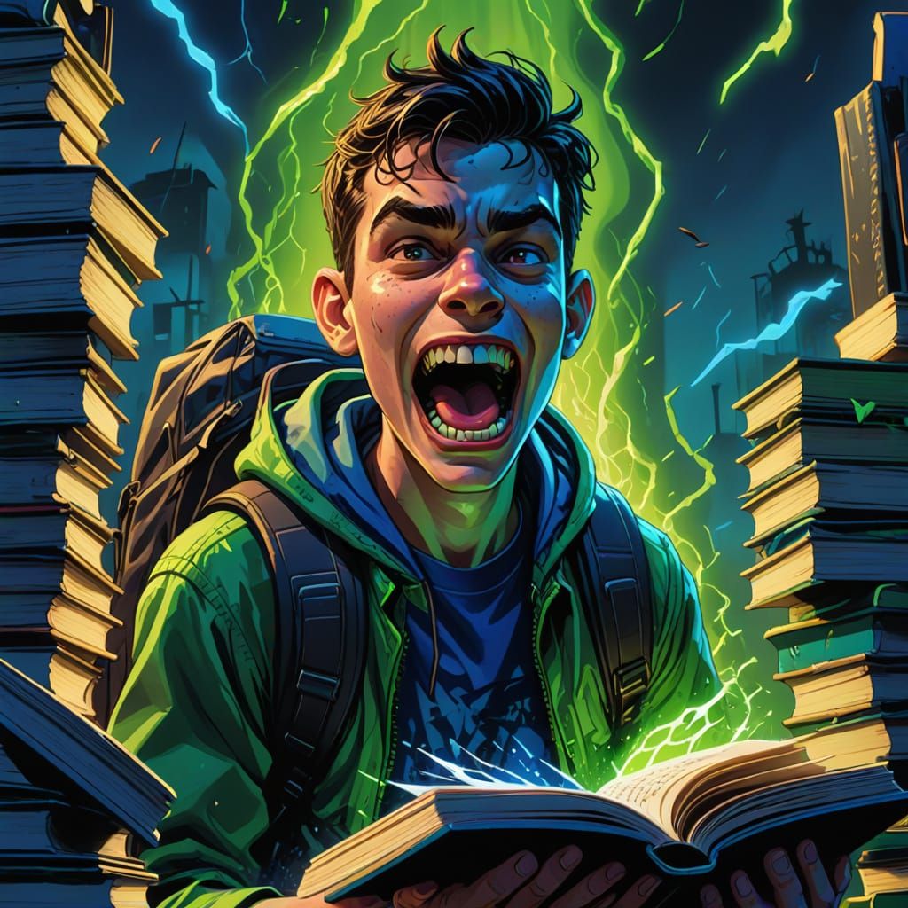 The Book Screamed First