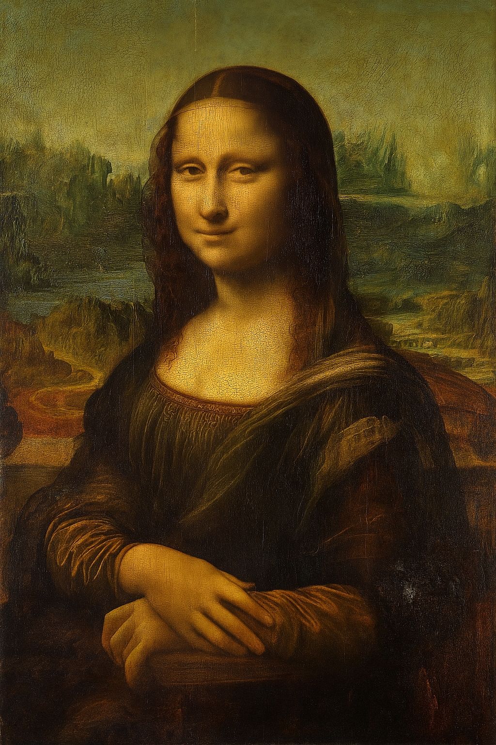 Mona Lisa and the magic of pizza