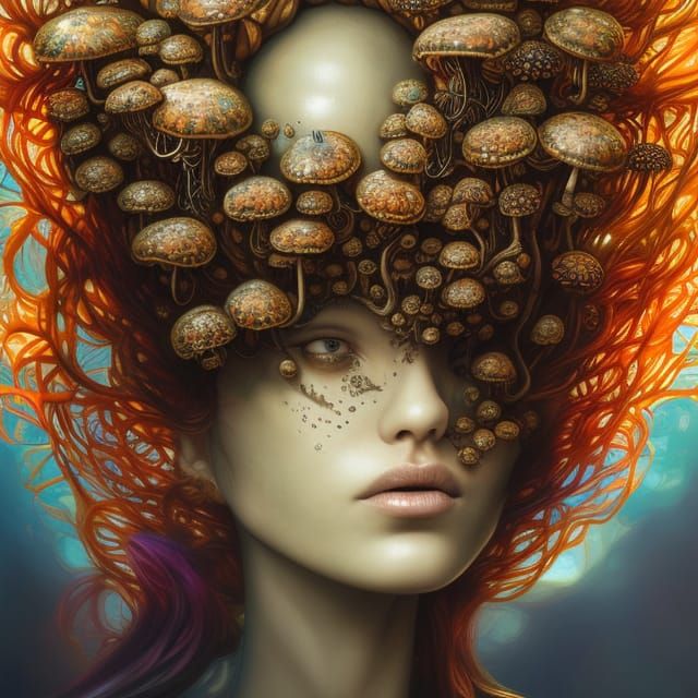 Fungi Girl 7936